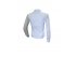 Белая блузка с гипюровыми рукавами, арт.599414.