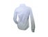 Белая блузка с длинным рукавом, на молнии, арт. 599533.